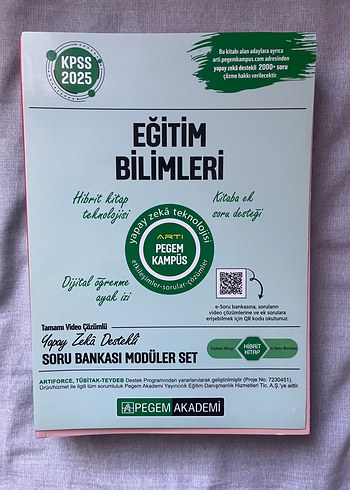 KPSS 2025 Eğitim Bilimleri Soru Bankası