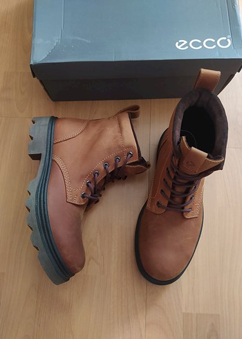 41 Beden kahverengi Renk Ecco waterproof Bot