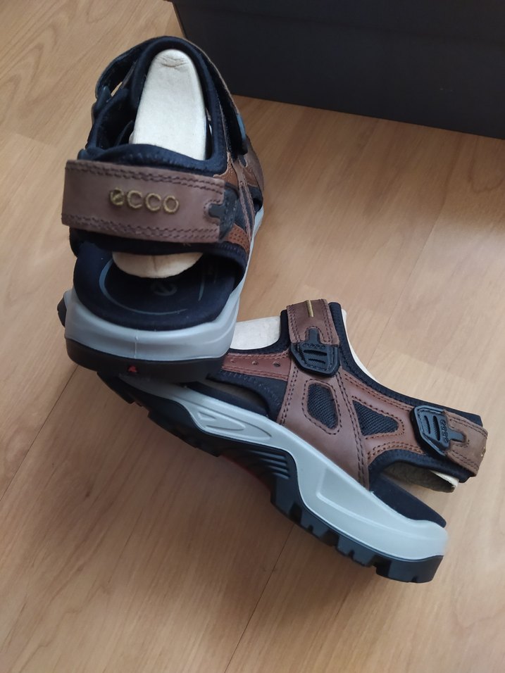 Ecco deri sandalet - Görsel 4