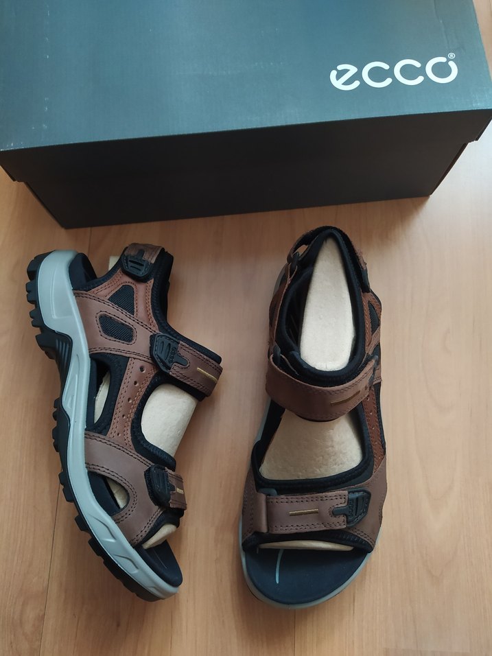 Ecco deri sandalet - Görsel 3