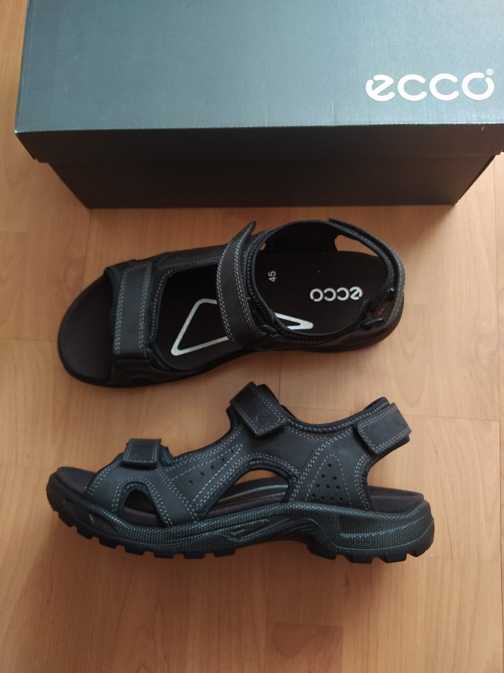 Ecco deri sandalet - Görsel 3