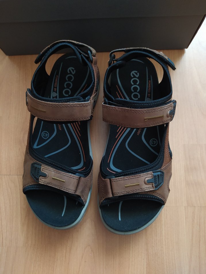 ECCO deri sandalet - Görsel 2