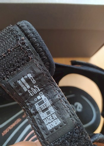 Ecco deri sandalet - Görsel 4