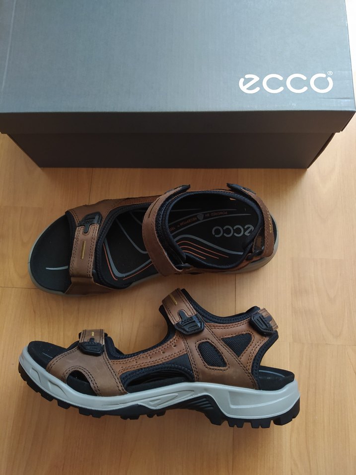 Ecco deri sandalet - Görsel 3