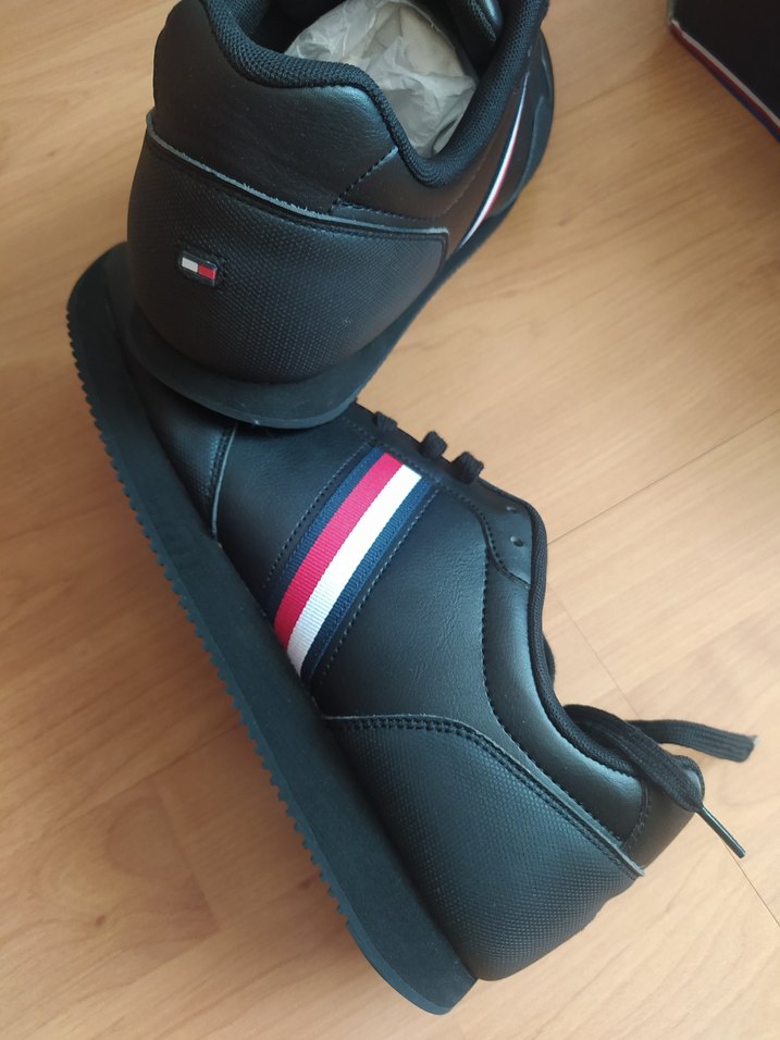 Tommy Hilfiger Deri  Spor Ayakkabı - Görsel 4