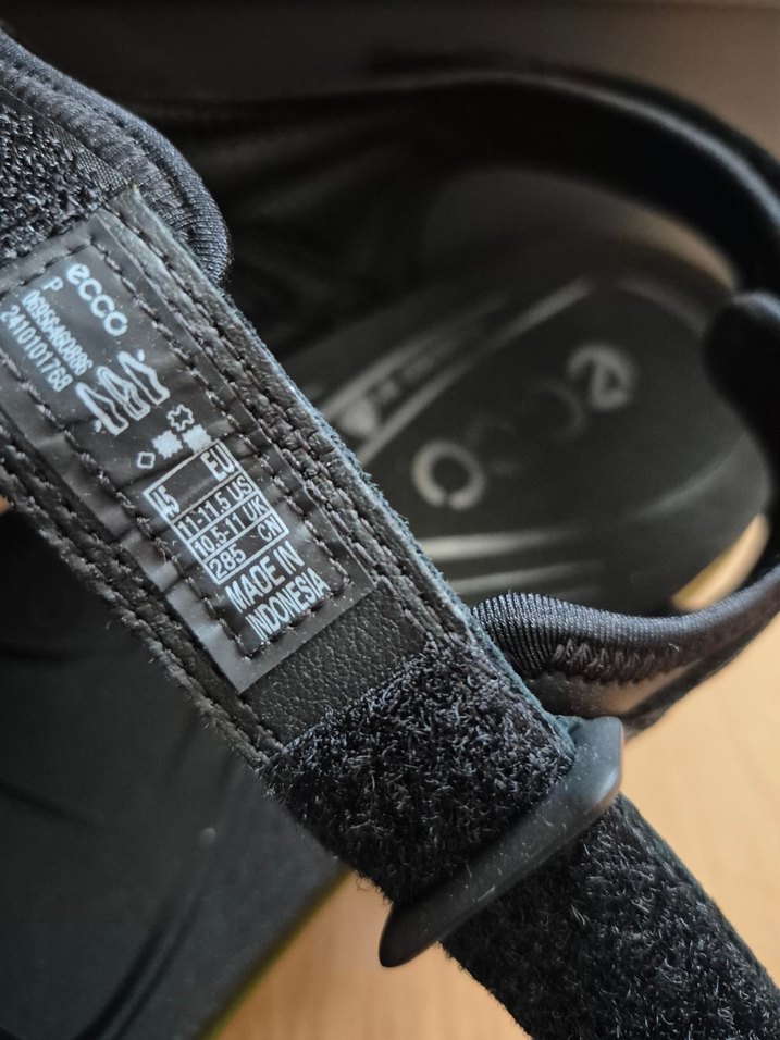 Ecco deri sandalet - Görsel 4