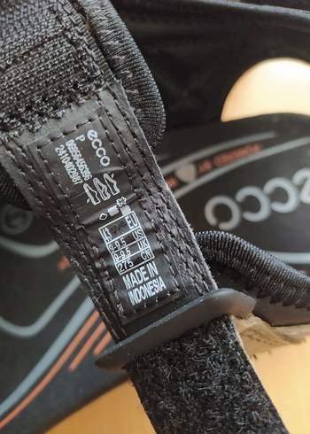 Ecco deri sandalet - Görsel 6