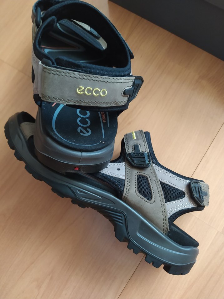 Ecco deri sandalet - Görsel 4