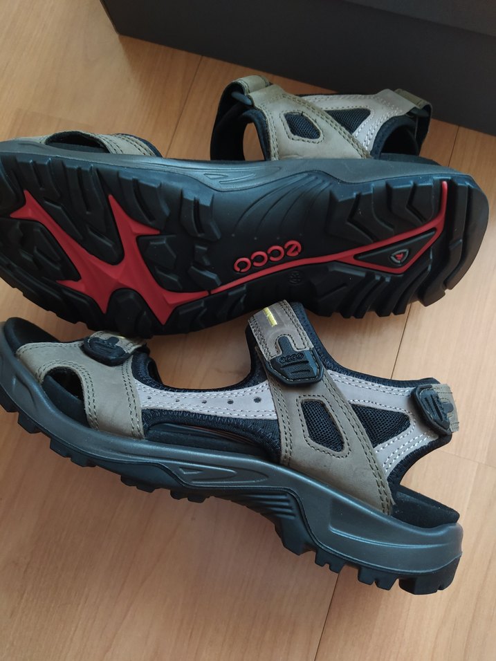 Ecco deri sandalet - Görsel 5