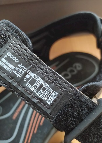 Ecco deri sandalet - Görsel 6