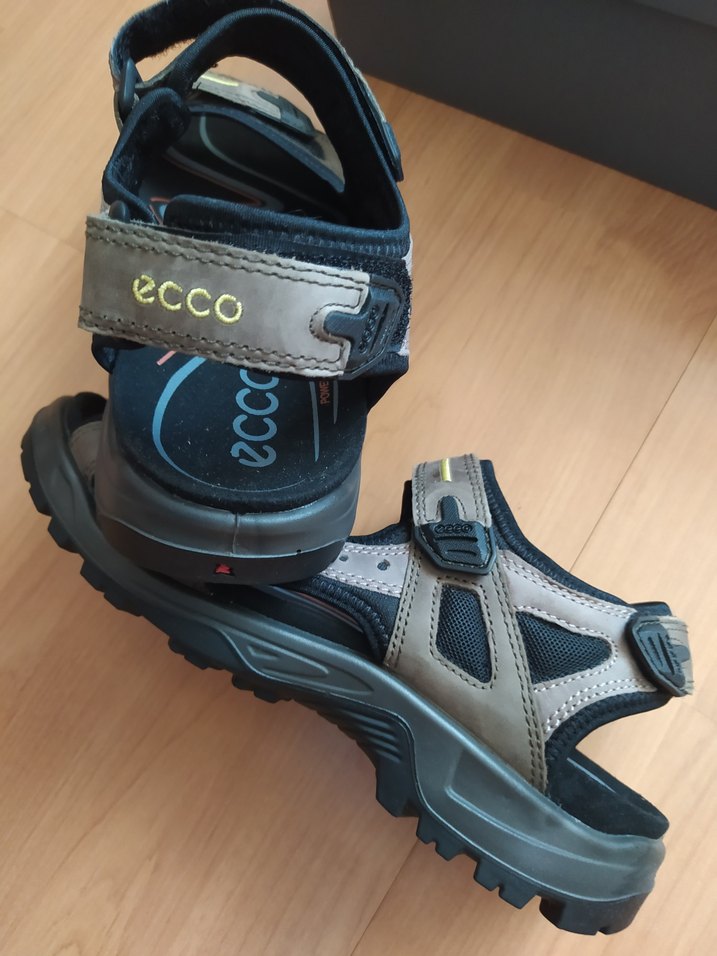 Ecco deri sandalet - Görsel 4