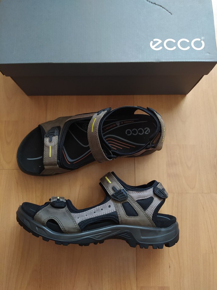 Ecco deri sandalet - Görsel 3