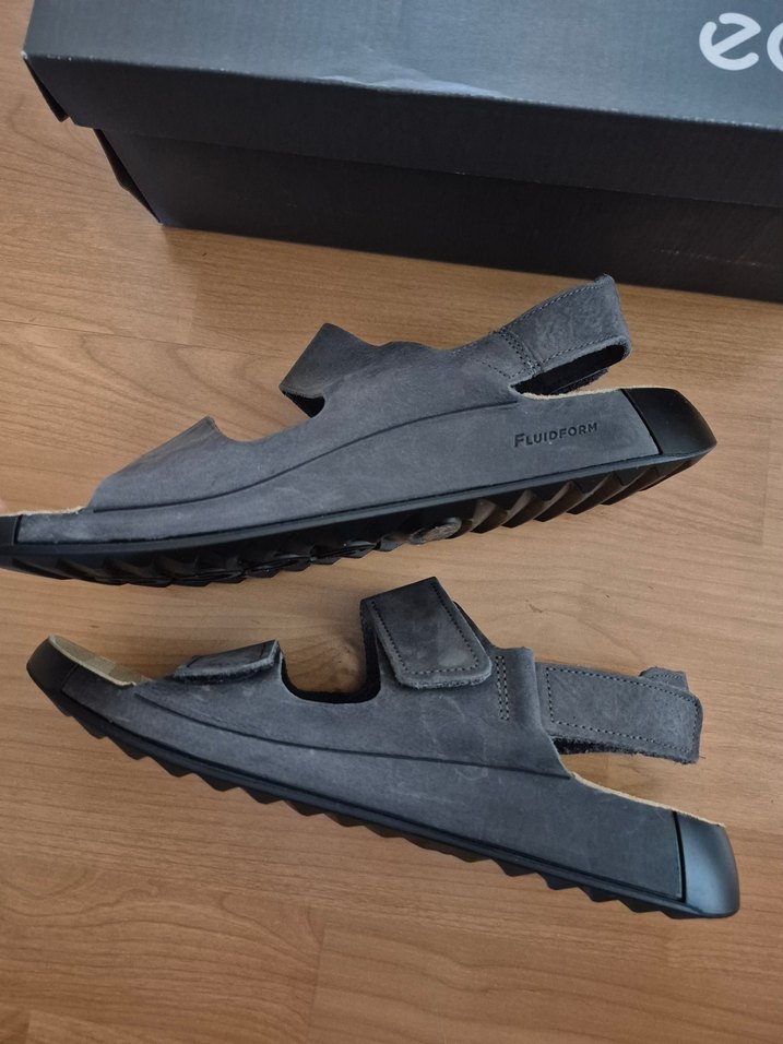 Ecco deri sandalet - Görsel 4