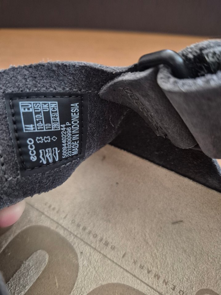 Ecco deri sandalet - Görsel 5