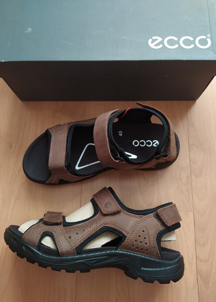 Ecco deri sandalet  - Görsel 3