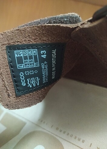 Ecco deri sandalet - Görsel 5