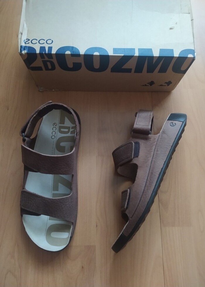 Ecco deri sandalet - Görsel 2