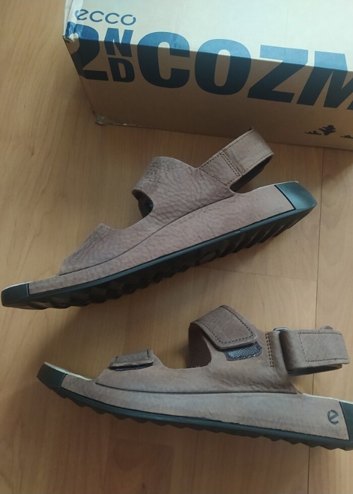 Ecco deri sandalet - Görsel 3