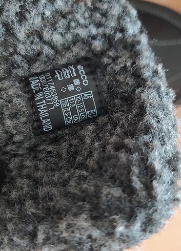 45 Beden siyah Renk Ecco gore-tex bot
