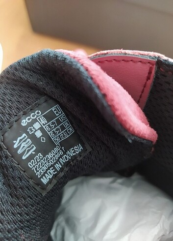 40 Beden kırmızı Renk Ecco gore-tex bot