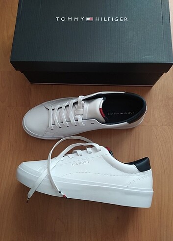 Tommy hilfiger deri ayakkabı 