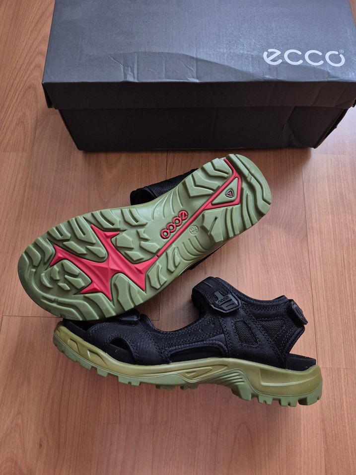 Ecco deri sandalet - Görsel 4