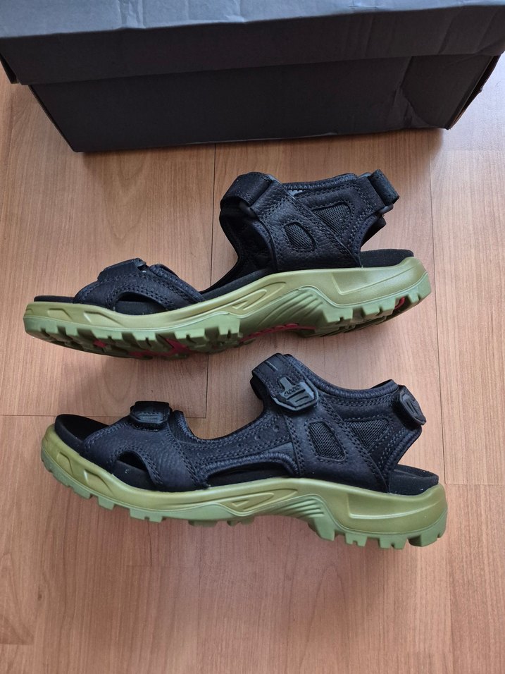 Ecco deri sandalet - Görsel 5