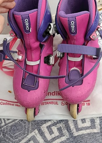 Adidas Renkli Pembe Çocuk Patenleri