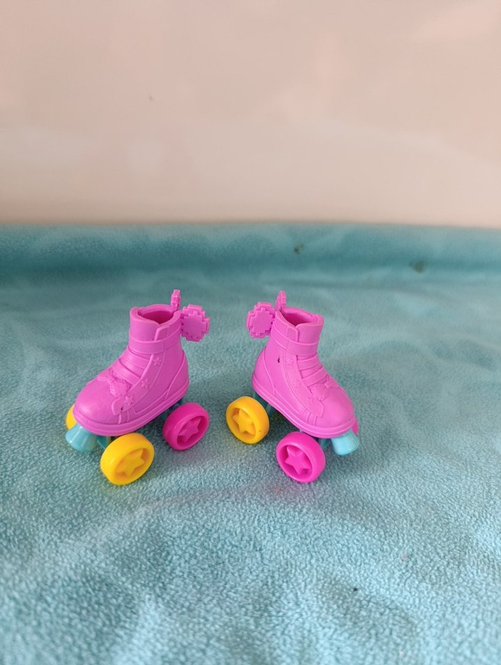 Renkli Pembe Mini Paten Oyuncak - Görsel 2