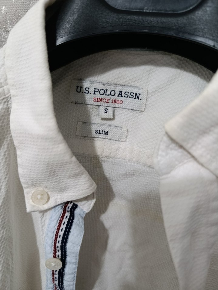 Erkek Beyaz Keten Uzun Kollu Gömlek - Görsel 2