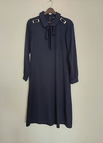 108 cm lacivert uzun tunik 