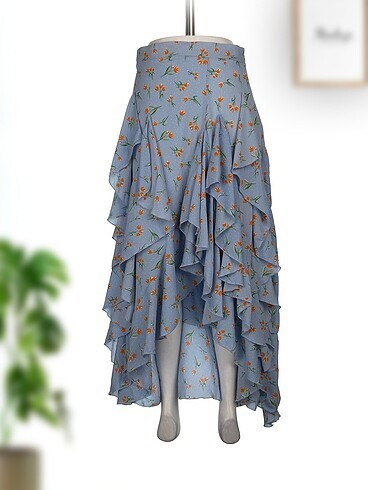 BSL FASHION Uzun Etek %70 İndirimli.