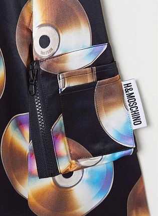 38 Beden çeşitli Renk Hm & Moschino elbise tunik 38 beden