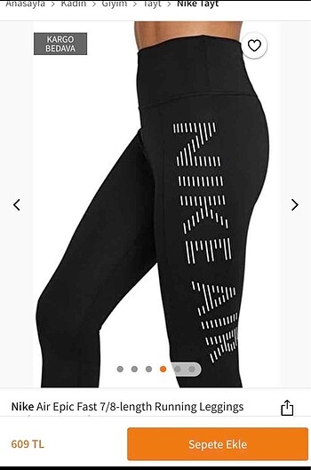 m Beden Nike Air tayt
