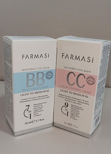 Farmasi BB ve CC Krem İki adet krem