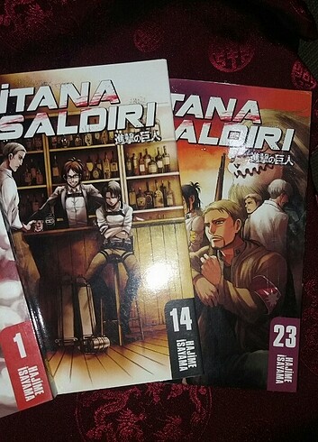  Beden Attack on titan manga