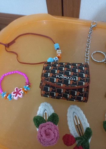 Renkli Boncuklu ve Nakışlı Kız Aksesuar Seti - Görsel 2