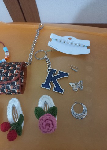 Renkli Boncuklu ve Nakışlı Kız Aksesuar Seti - Görsel 3