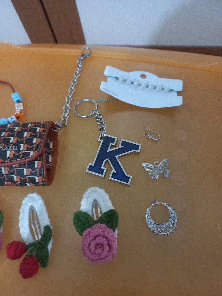 Renkli Boncuklu ve Nakışlı Kız Aksesuar Seti - Görsel 3