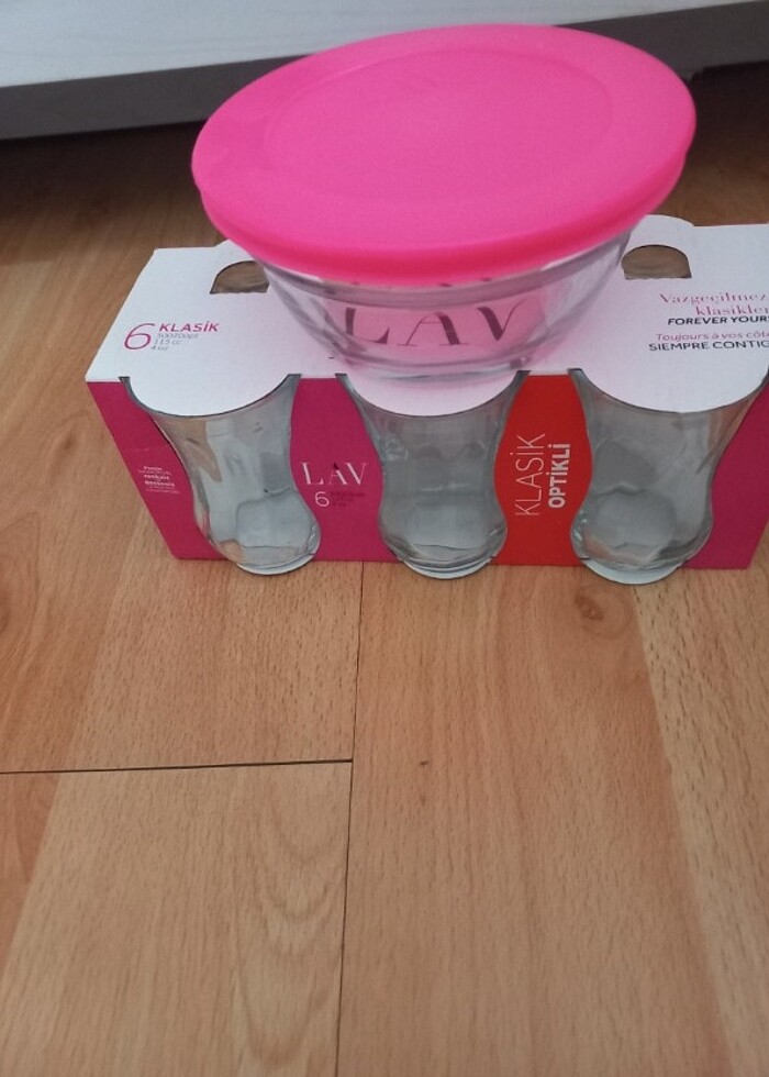 6'lı çay tabağı - Görsel 3