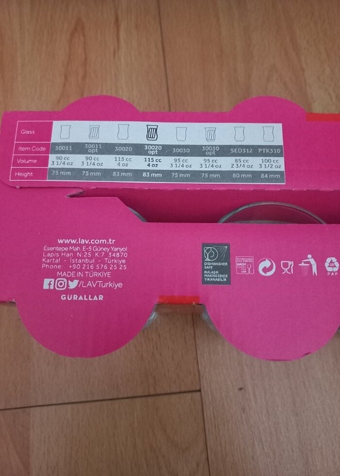 6'lı çay tabağı - Görsel 4