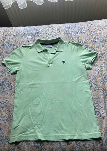 U.S polo Yeşil Erkek Polo Tişört