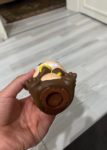 Beden Renk Parlak Kahverengi Muzlu Maymun Figürü