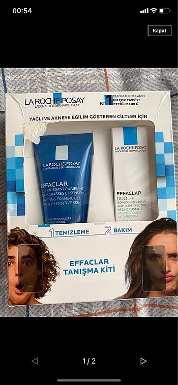 La Roche posay effaclar set