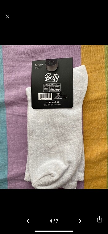 Erkek çocuk ve kadın çorap - Görsel 4