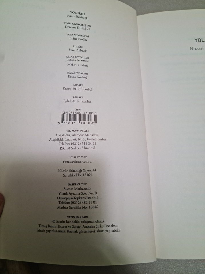 Yol Hali - Nazan Bekiroğlu - Görsel 5