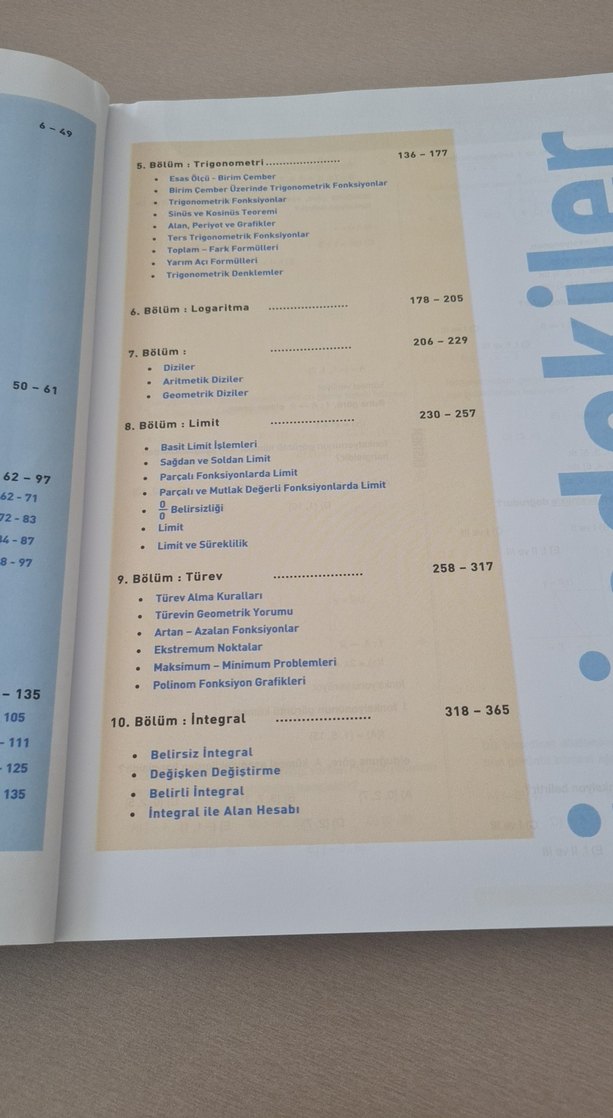 Matematik AYT Soru Bankası - Ekstrem - Görsel 3