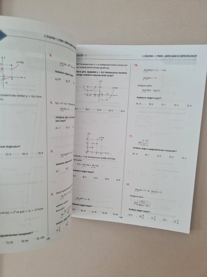 İstasyon AYT Matematik Soru Bankası - Görsel 3