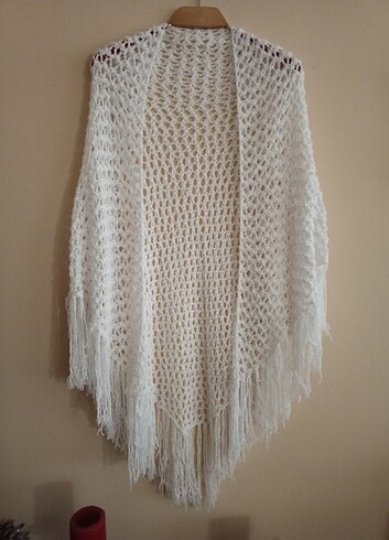  Beden beyaz Renk #şal#elörgüsü#handmade#elörgüsüşal
