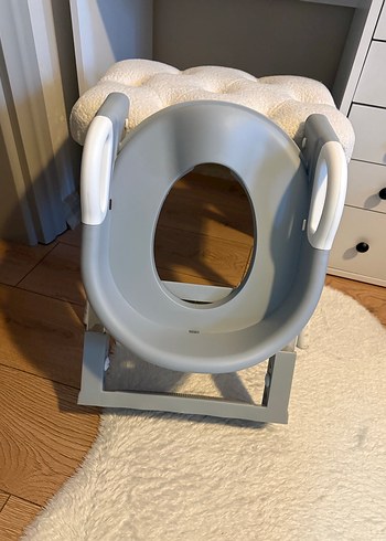 Gri merdivenli klozet adaptörü - Görsel 3